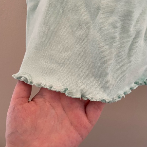 American Eagle Cropped Ruffled Tank Top - Picture 6 of 7